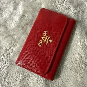 Prada Saffiano Key Holder
